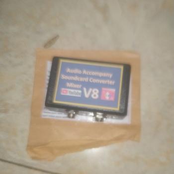 Product Review of CONVERTER GITAR UNTUK SOUNDCARD Mixer V8 V8 Plus from Tokopedia customer review 0