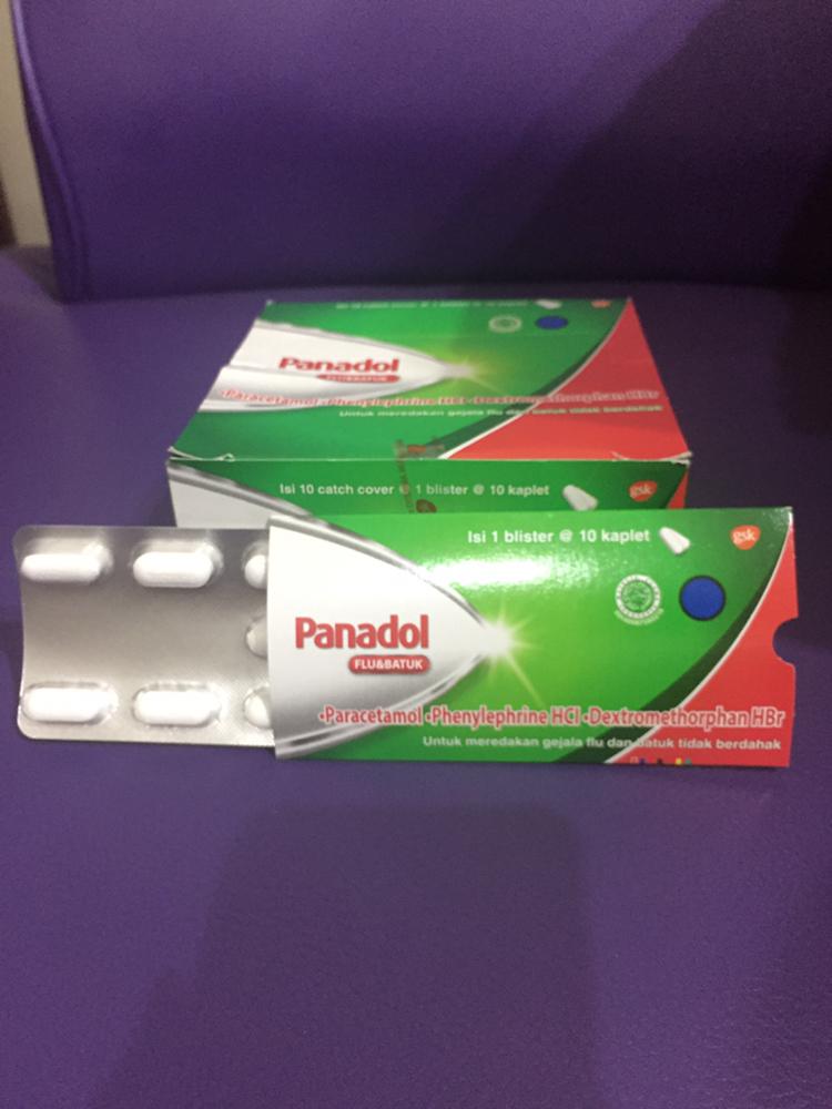 Panadol Flu & Batuk (Panadol hijau)
