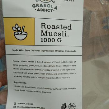 Product Review of Roasted Muesli Fruit & Seed 1KG - by Granola Addict from Tokopedia customer review 1