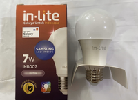 Gambar Inlite led bulb 7watt E27 putih / kuning dari Light Co Indonesia Kota Denpasar 2 Tokopedia