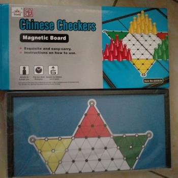 Product Review of Mainan Halma Papan Magnetic Board from Tokopedia customer review 0
