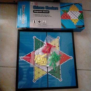 Product Review of Mainan Halma Papan Magnetic Board from Tokopedia customer review 1