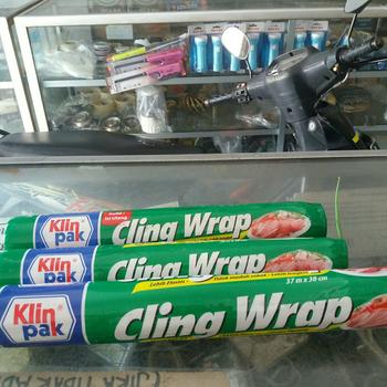 Product Review of Klinpak Cling Wrap Regular Refill 30m x 30cm - Plastik Segel makanan from Tokopedia customer review 0