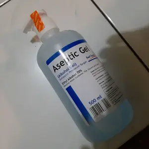 ONEMED - Aseptic Gel Hand Sanitizer 500ml + Dispenser | Antiseptic Gel Hand Sanitizer Tangan