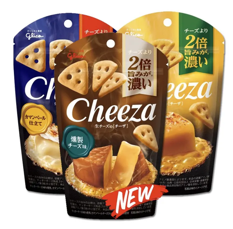 Snack Crackers Rasa Keju (Cheeza) 0