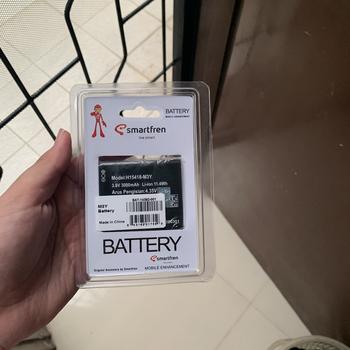 Product Review of BATERAI H15418 MODEM SMARTFREN ANDROMAX M3Y / M3S / M3Z BATTERY ORIGINAL from Tokopedia customer review 0