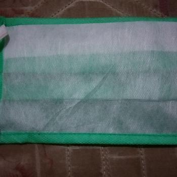 Product Review of Masker Kain 2 Ply Bisa Diisi Tisu dan Dicuci Ulang Good Quality from Tokopedia customer review 1