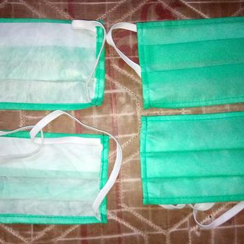 Product Review of Masker Kain 2 Ply Bisa Diisi Tisu dan Dicuci Ulang Good Quality from Tokopedia customer review 0