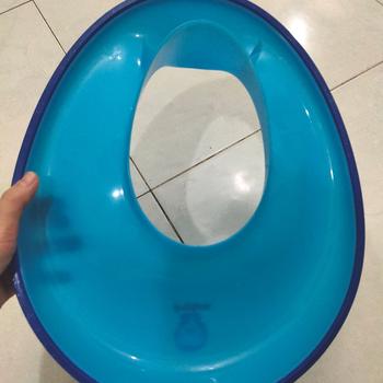 Product Review of Puku Assist Potty Seat 2-5yr 17408 - Dudukan Toliet Anak BLUE from Tokopedia customer review 0
