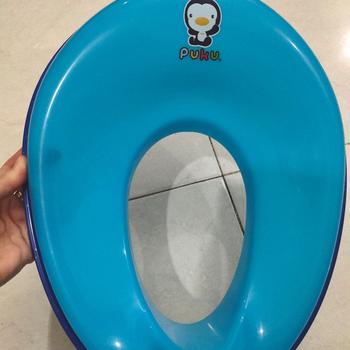Product Review of Puku Assist Potty Seat 2-5yr 17408 - Dudukan Toliet Anak BLUE from Tokopedia customer review 1