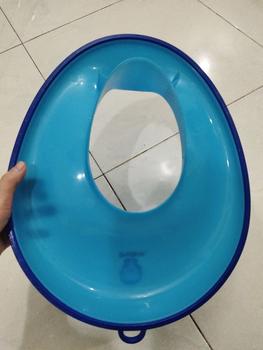 Product Review of Puku Assist Potty Seat 2-5yr 17408 - Dudukan Toliet Anak BLUE from Tokopedia customer review 2