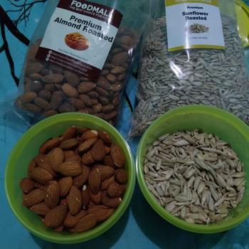 Product Review of Almond Roasted SUPER 1 Kg from Tokopedia customer review 1