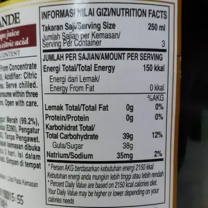 Bel Normande Sparkling Red Grape 750 ML