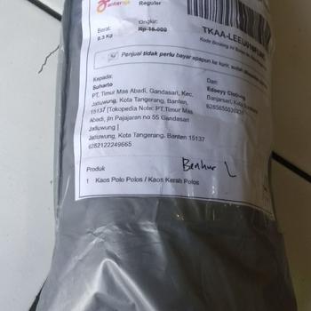 Product Review of Baju Kerah Berkerah Cewek Kaos Polo Wanita from Tokopedia customer review 2