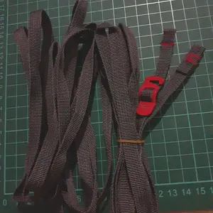 TOKO EBES Strap Tali Pengikat Barang Camping Rope Metal Quick Hook