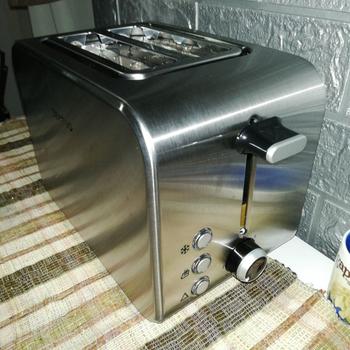 Product Review of Toaster Denpoo Pemanggang Roti Elektrik DT 025SD from Tokopedia customer review 1