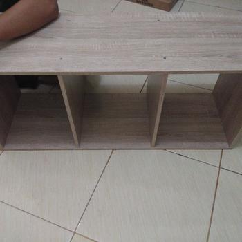 Product Review of Rak Buku 3 Susun Minimalis Serbaguna untuk Pajangan atau Penyimpanan Barang - Furniture Pojok Baca Sekolah SD TK from Tokopedia customer review 1
