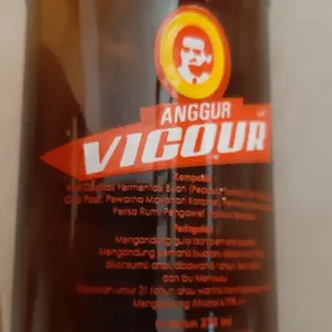 Anggur Vigour/jamu Vigour Medan 275 ml Kemasan Kecil