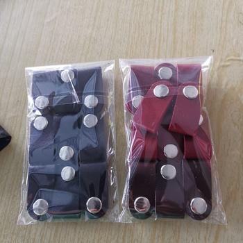 Product Review of Klip Kabel Kulit Sapi Asli | Model Simple 1 Pcs | Warna Maroon from Tokopedia customer review 0