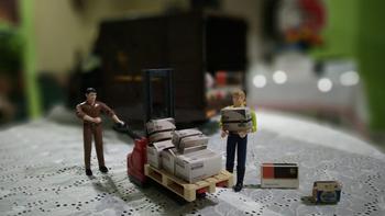 Product Review of Diorama maket kardus bengkel oli shell from Tokopedia customer review 0