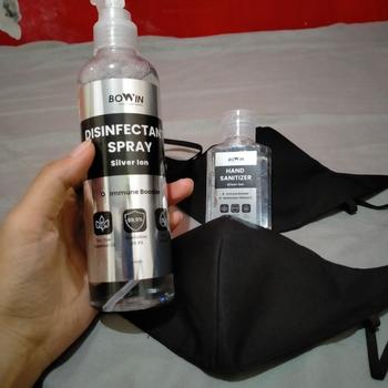 Product Review of Bowin Bed & Line Spray Anti Tungau & Kutu Kasur from Tokopedia customer review 1