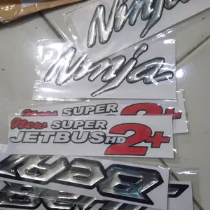 Emblem sticker timbul motor ninja