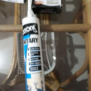 Product Review of SILICONE SEALANT DEXTONE SANITARY ANTI JAMUR (ACETIC) / LEM SEALANT KHUSUS AREA BASAH from Tokopedia customer review 0