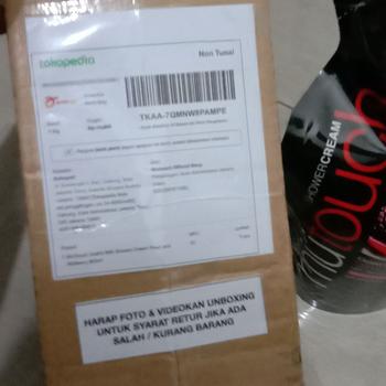 Product Review of MuTouch Goat's Milk Shower Cream Pearl and Mulberry 800ml (Sabun Mandi) from Tokopedia customer review 0