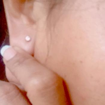 Product Review of Anting Tusuk ringan giwang Emas Asli 70% from Tokopedia customer review 0