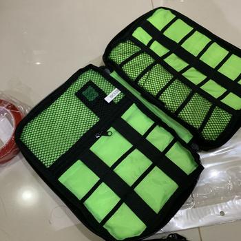 Product Review of BudgetGadget Tas Gadget Organizer Pouch Travel Bag Portable Case from Tokopedia customer review 0