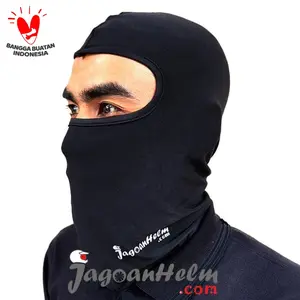 MASKER BALACLAVA JAGOAN | BLACK | NINJA SARUNG HELM PENUTUP KEPALA