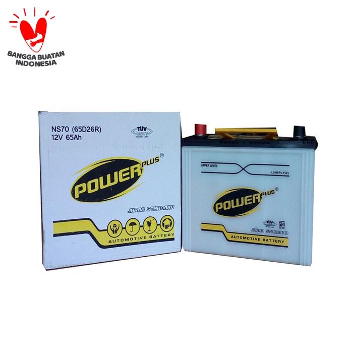 Gambar Powerplus NS70 (Aki Mobil / Accu Mobil) - Tanpa Air Zuur dari Powerplus Indonesia Kab. Tangerang Tokopedia