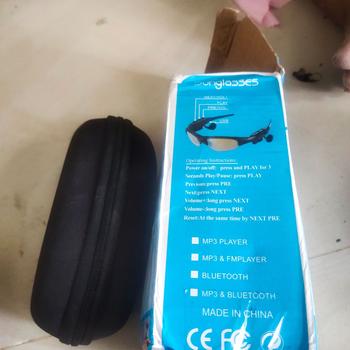 Product Review of Kacamata Hitam MP3 Sunglass Bluetooth Kacamata Touring Berkwalitas from Tokopedia customer review 3
