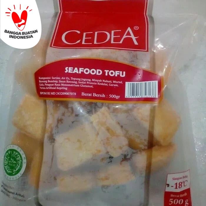 Gambar CEDEA SEAFOOD TOFU 500gr dari Viko Tangsel Kota Tangerang Selatan Tokopedia
