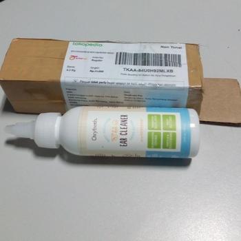 Product Review of Oxyfresh Pet Ear Cleaner 100ml - Pembersih Telinga Hewan from Tokopedia customer review 0