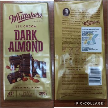 PROMO !! Whittaker's Dark Almond Chocolate Bar Coklat Import - Shop ...
