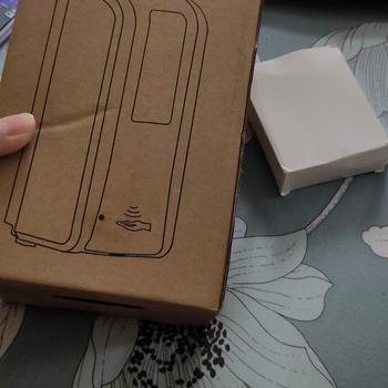Product Review of DISPENSER HAND SANITIZER OTOMATIS / DISPENSER SABUN CAIR OTOMATIS 1LTR from Tokopedia customer review 1