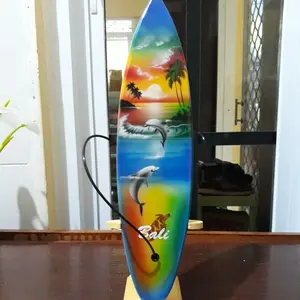 PAJANGAN PAPAN SURFING,MINIATUR PAPAN SURFING BALI UK:T30cm.