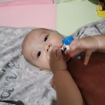 Product Review of IQANGEL Cow Toys / Mainan Edukatif Bayi / Mainan Motorik Anak / Mainan Bentuk Sapi / Mainan Karakter Hewan / Mainan Hewan Lucu / Mainan Edukasi Anak / Mainan Putar from Tokopedia customer review 1