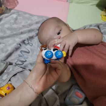 Product Review of IQANGEL Cow Toys / Mainan Edukatif Bayi / Mainan Motorik Anak / Mainan Bentuk Sapi / Mainan Karakter Hewan / Mainan Hewan Lucu / Mainan Edukasi Anak / Mainan Putar from Tokopedia customer review 0