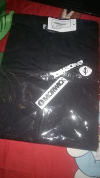 Product Review of Morwick Tshirt Kaos Pria Offshore Hitam from Tokopedia customer review 0