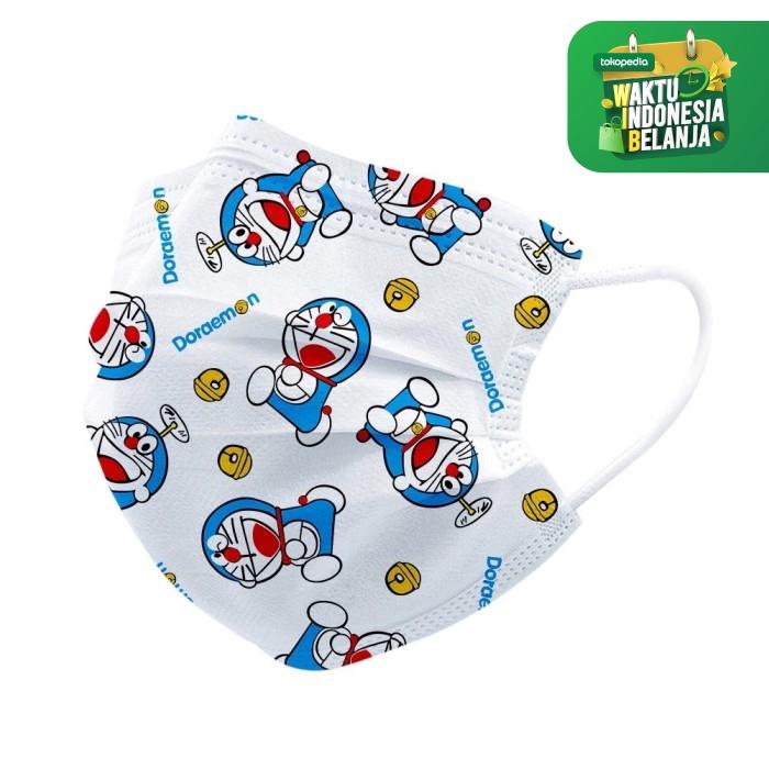 Masker Anak Doraemon 3 Ply Anti Debu