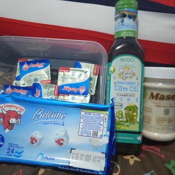 Product Review of Keju Belcube Cheese Spread 125 gr - Belcube Keju Bayi MPASI 24 kotak from Tokopedia customer review 2