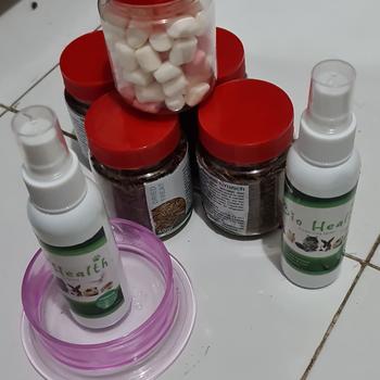 Product Review of Paket hemat 3, Nutrisi Praktis Jangkrik Ulat Jerman & Hongkong Kering from Tokopedia customer review 0