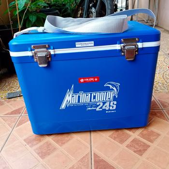 Product Review of (KHUSUS GOJEK) COOLER BOX MARINA 24S LION STAR Cool Box Ice Tempat Es from Tokopedia customer review 0
