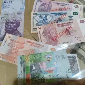 Uang Asing Specimen Konggo 50