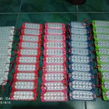 Product Review of Lampu LED 12 Mata 24 Volt / LED Modul 12 Mata 7W 24V from Tokopedia customer review 0