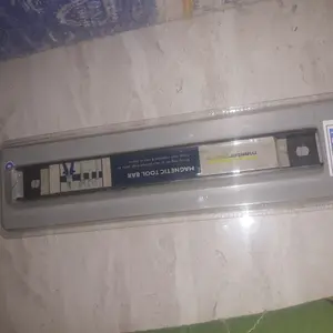 Tool Bar Magnetik Gantungan Perkakas Obeng Kunci Pas Tools Holder Strip Besi & Magnet untuk Bengkel Garasi Gudang