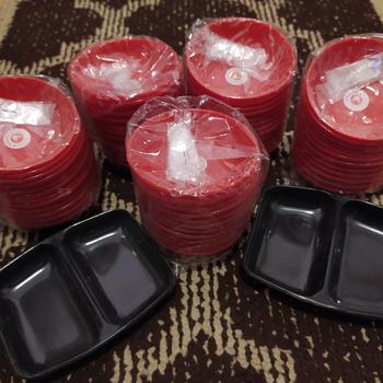 Product Review of Piring Melamin 7cm / Tempat Sambel /Cabe/ Saos from Tokopedia customer review 0