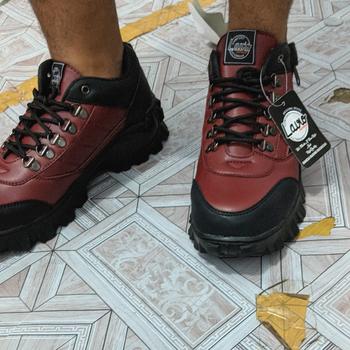 Product Review of Sepatu Safety Original Bahan Kulit Full Jahit Anti Slip Lavio E95 from Tokopedia customer review 1